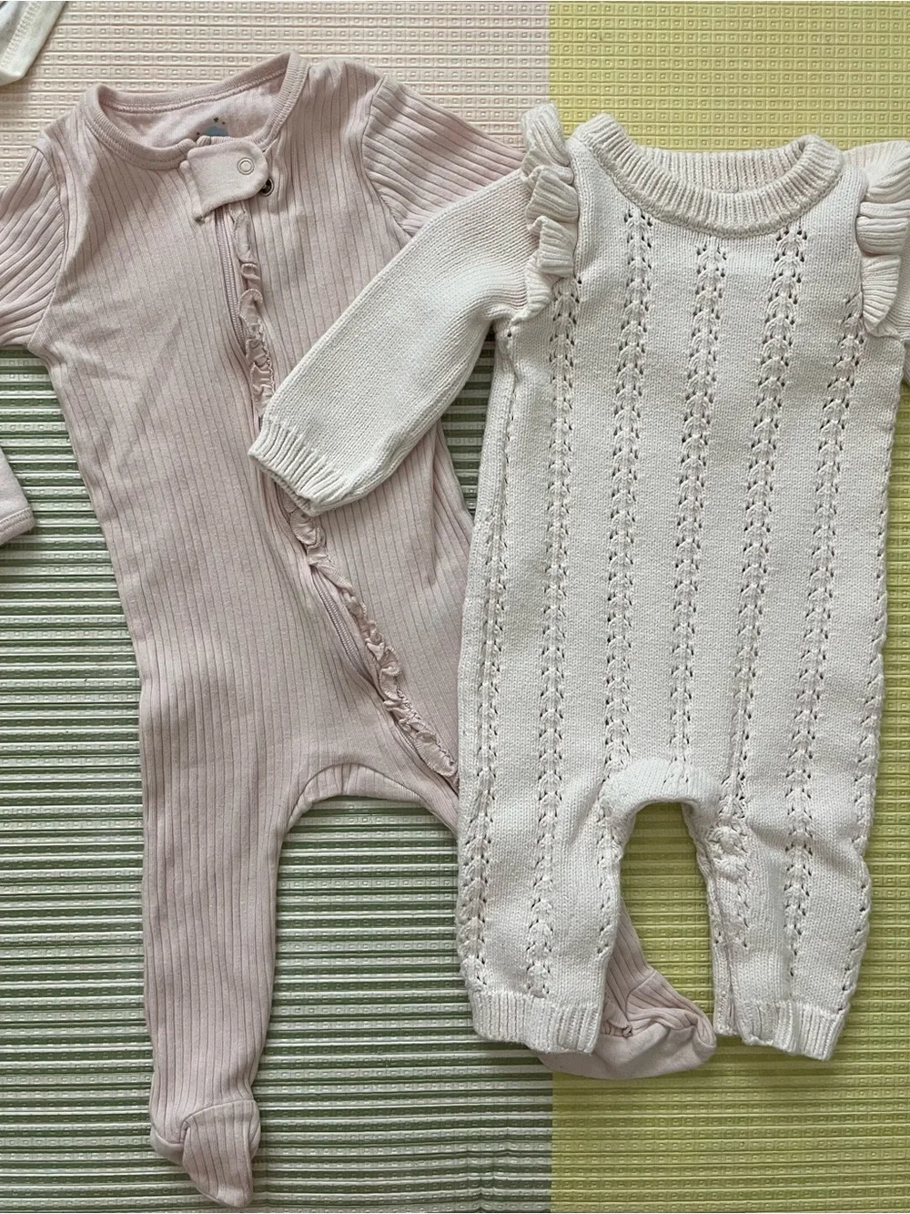 Baby Girls Soft Pink Neutrals Clothing Bundle